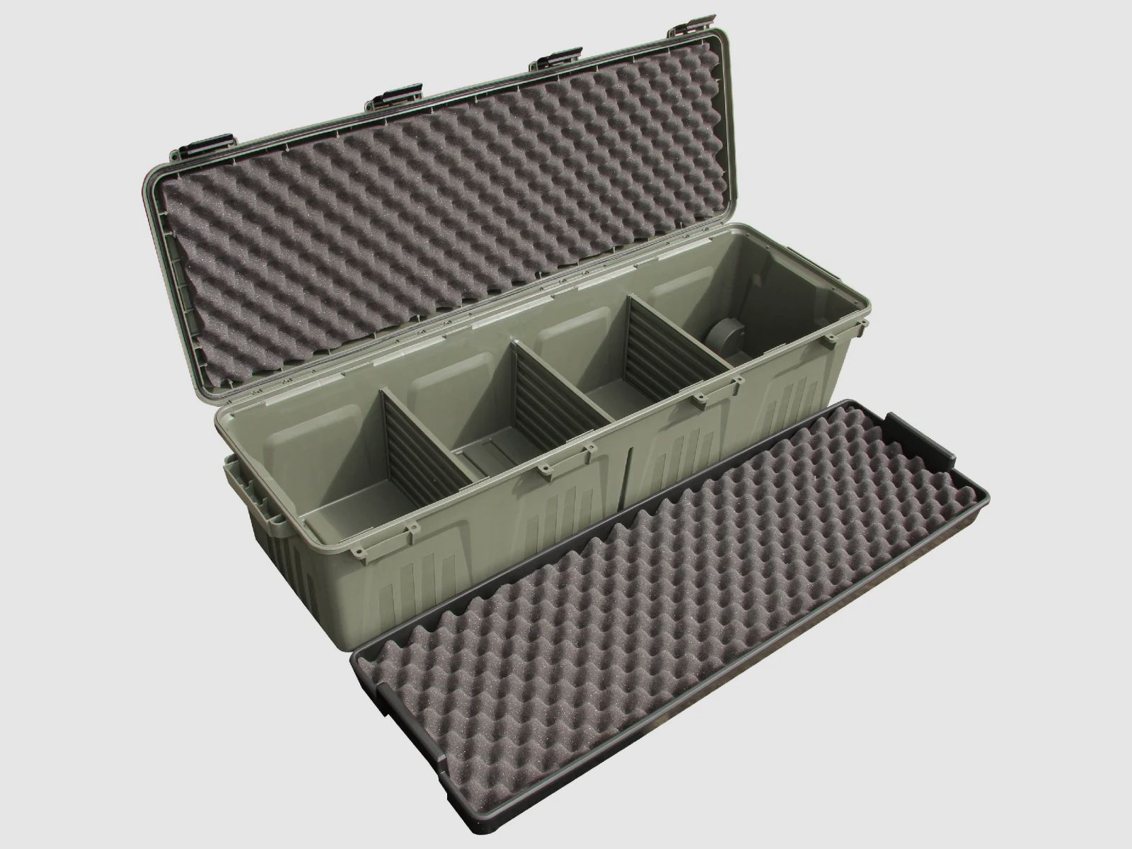 Boîte de transport tactique MTM avec roues