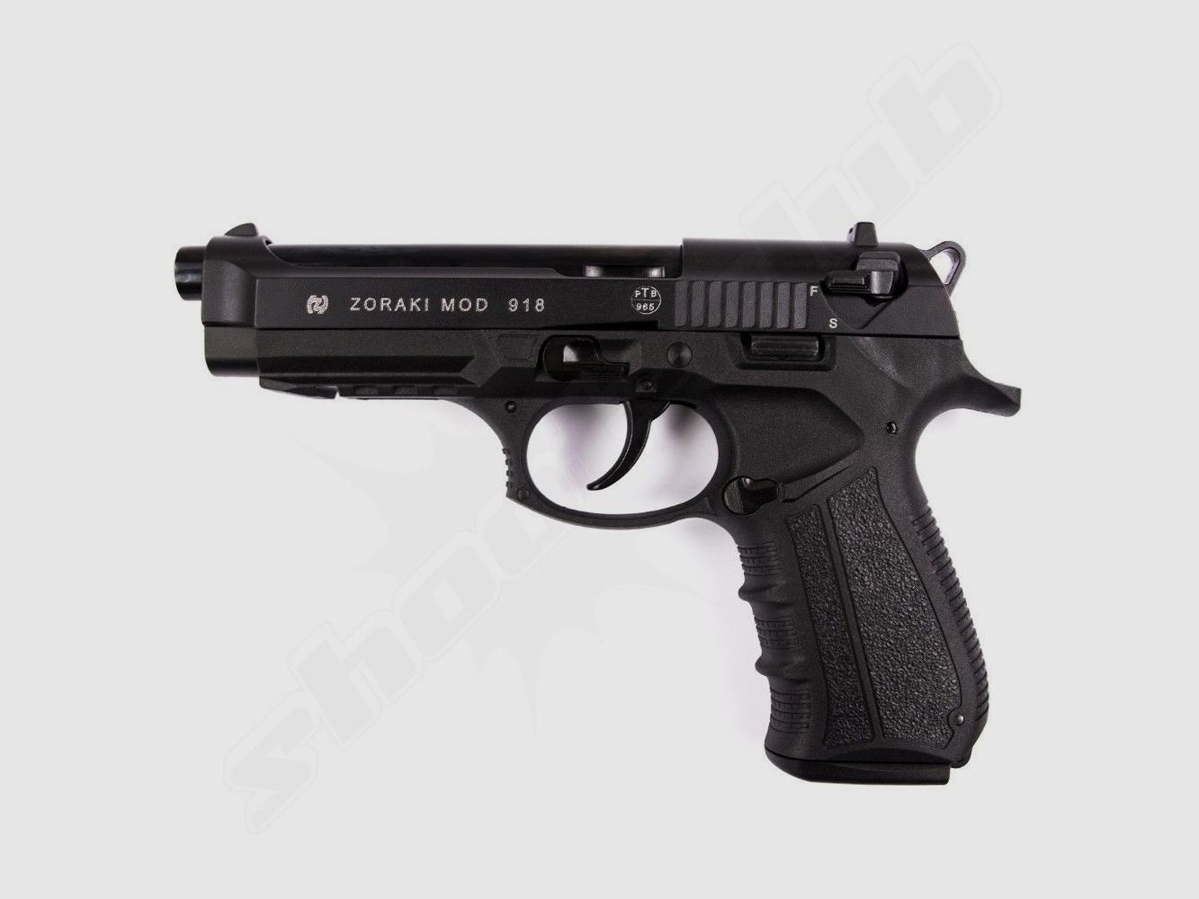 Zoraki 918-P Schreckschusspistole 9 mm P.A.K. mit Pistolenholster