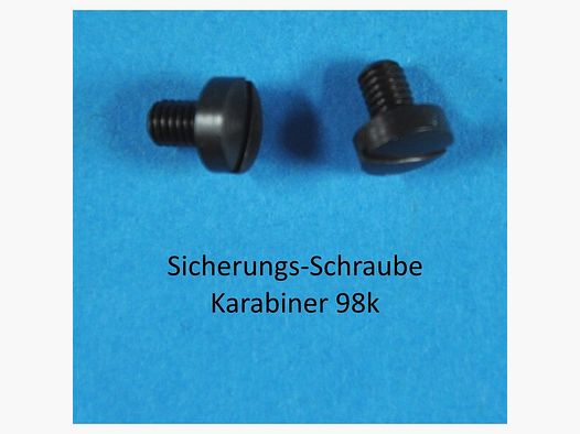 2 x Sicherungs-Schraube für Karabiner 98k