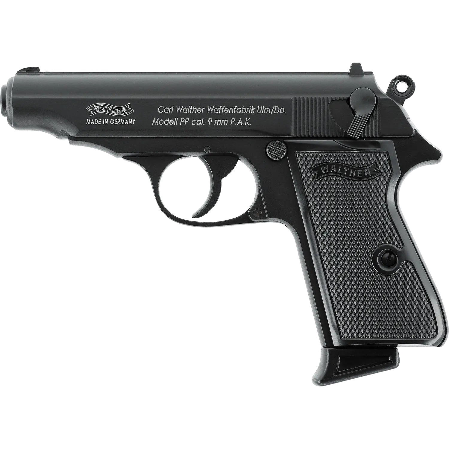 Walther PP Schreckschusswaffe 9mm brüniert