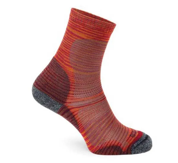 Bridgedale – Wandelsokken Hike Ultra Lt Merino E – Multi Orange, afbeelding 5 van 5