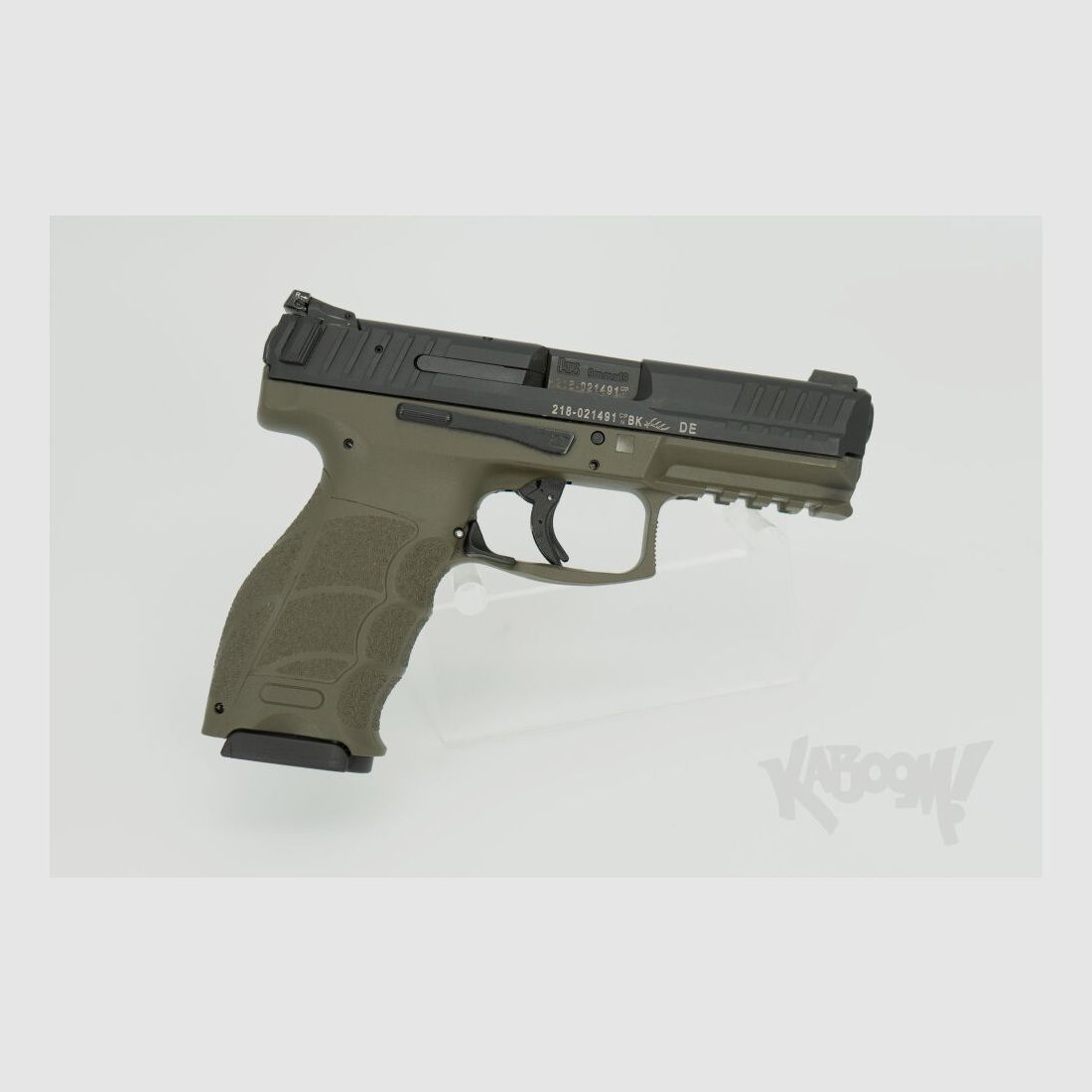 Heckler&Koch H&K SFP9 SF 9 mm Luger – Gatillo Match aprox. 1.500 g Verde OTAN, imagen 1 de 5
