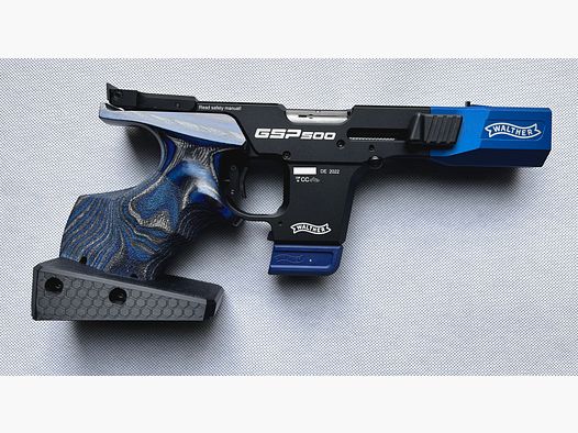Markteinführung! Handballenauflage für Walther GSP 500 für Auflageschiessen, Auflagekeil