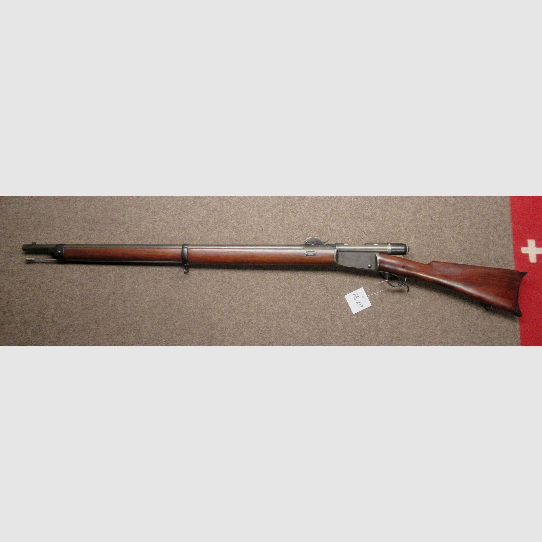 AB-133 VETTERLI Büchse Mod. 1878 Kal. 10.4mm, Bild 2 von 3