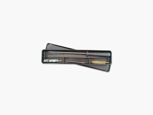 Boîte de nettoyage : baguette acier et 3 brosses