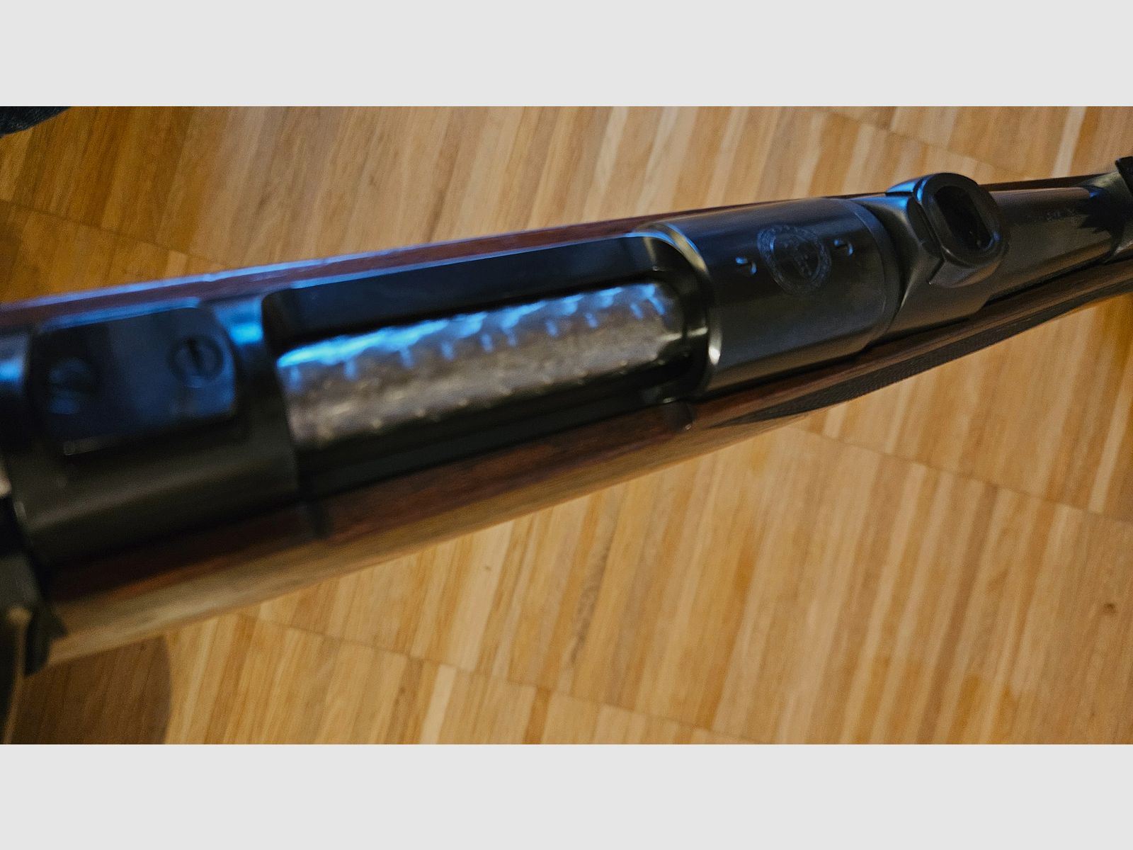 Top Krico 600 in .243 Winchester with sun cut and SWM