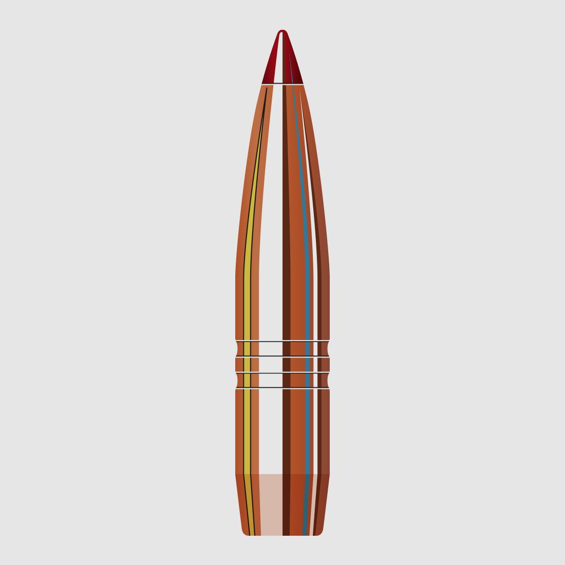 Hornady Geschoss .30/.308 CX 190GR bleifrei 50 Stück
