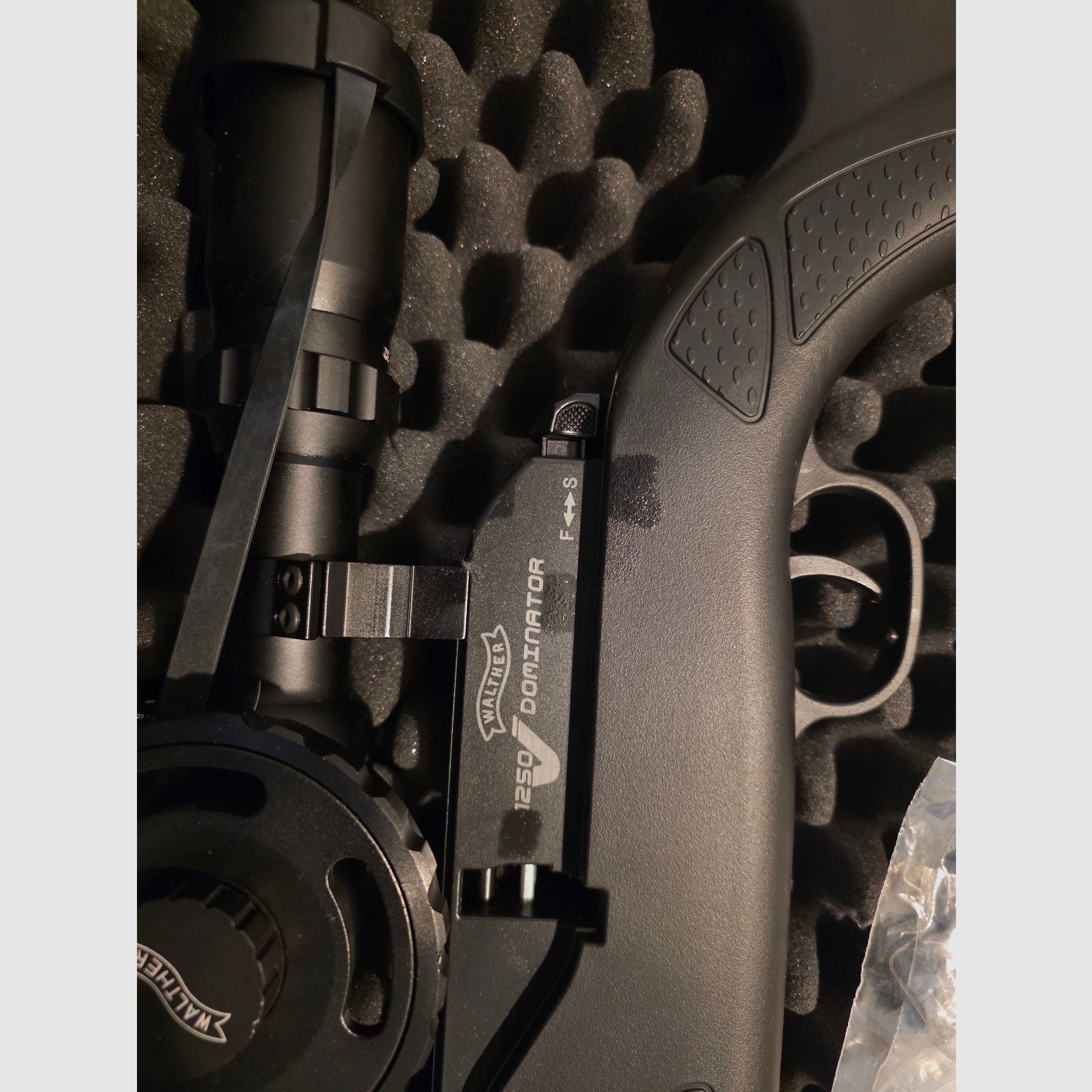 Walther air rifle 1250 Dominator FT Set 4,5 mm