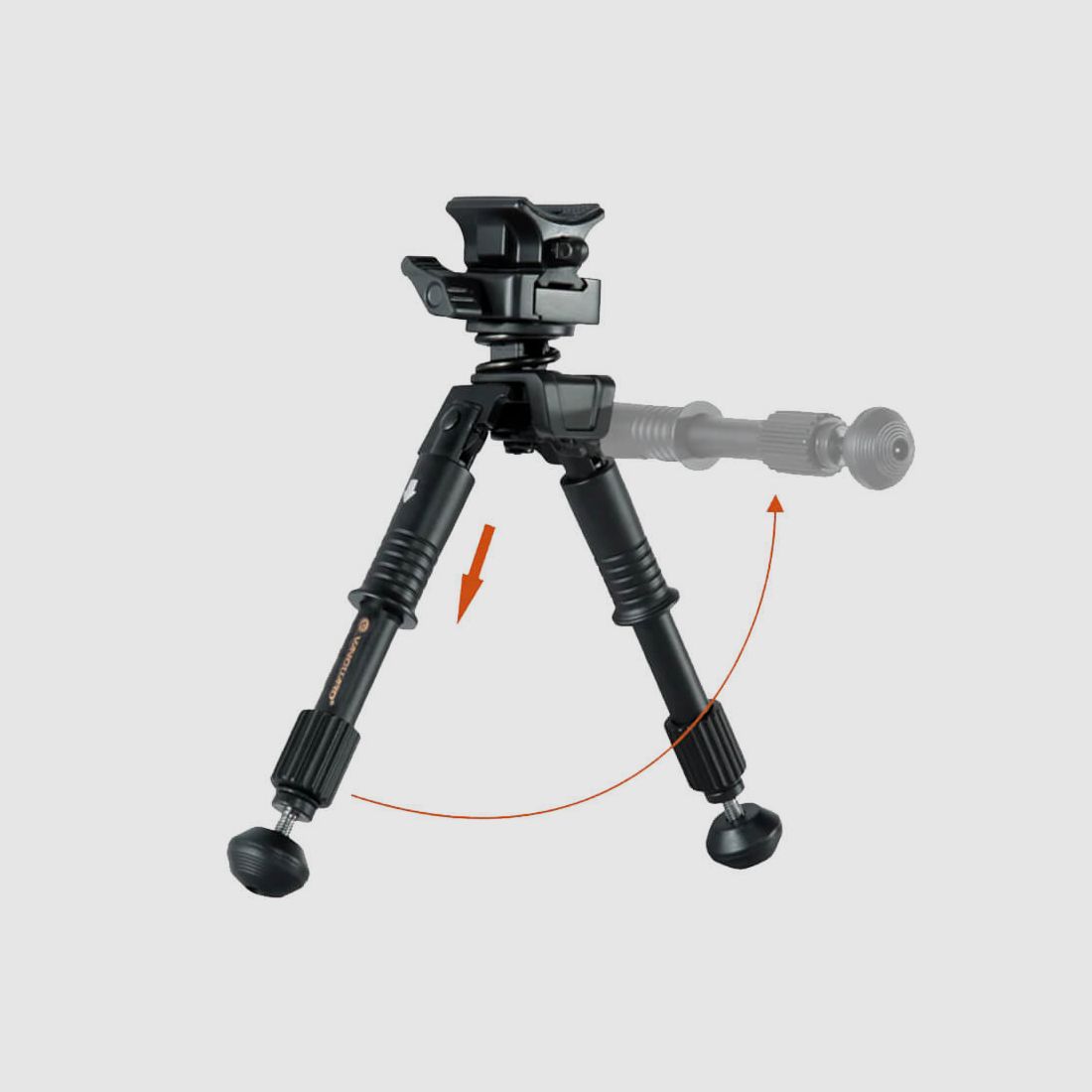 Vanguard Bipod Vanguard Equalizer Pivoting 1QS – Aluminium, immagine 5 di 6