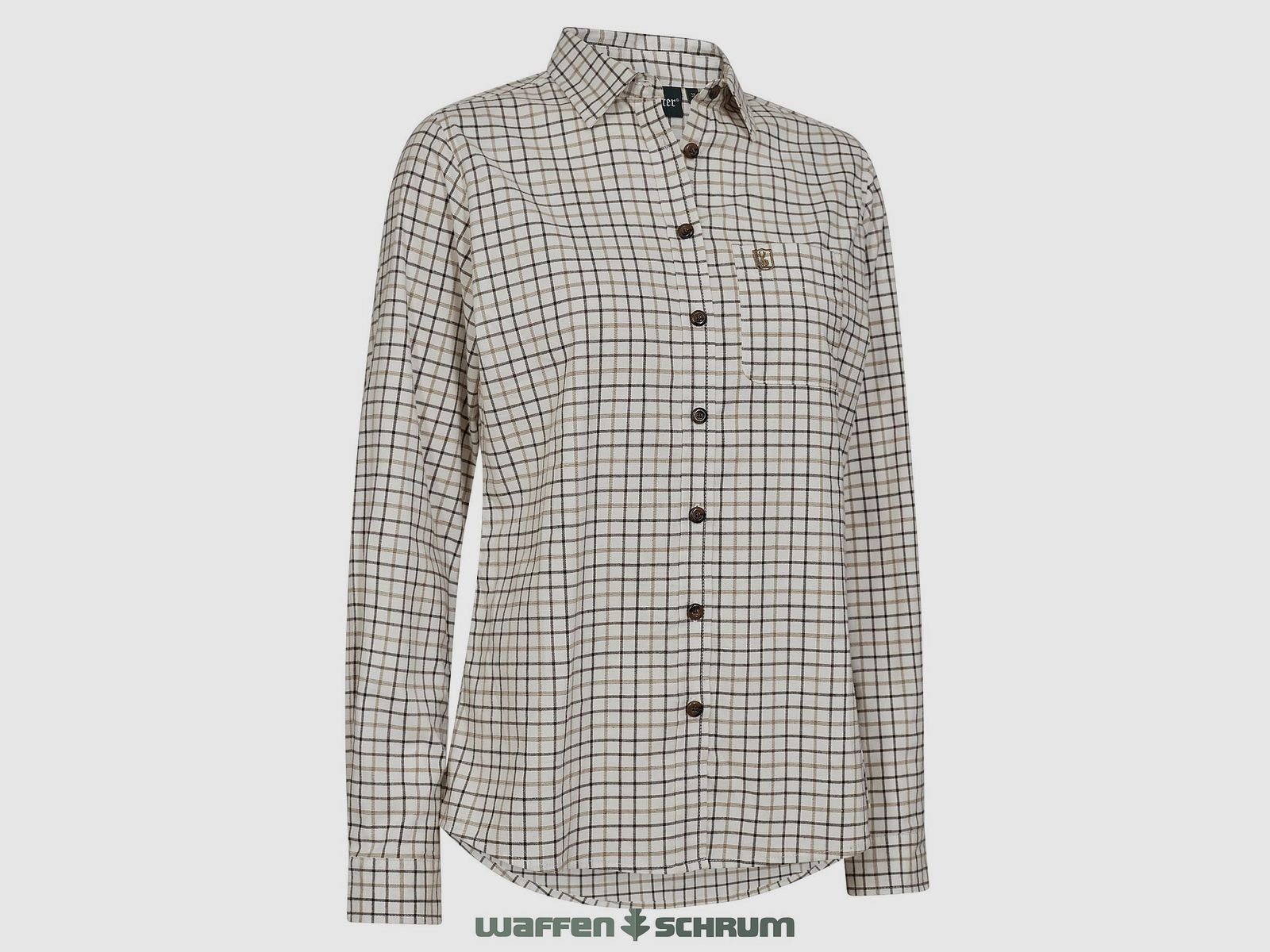 Deerhunter Bluse Grace Beige Check