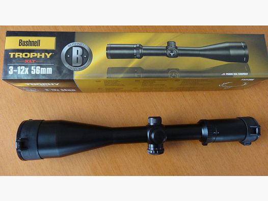 Bushnell BUSHNELL SCOPE TROPHY XLT 3-12X56, 4A, ÉCLAIRÉ