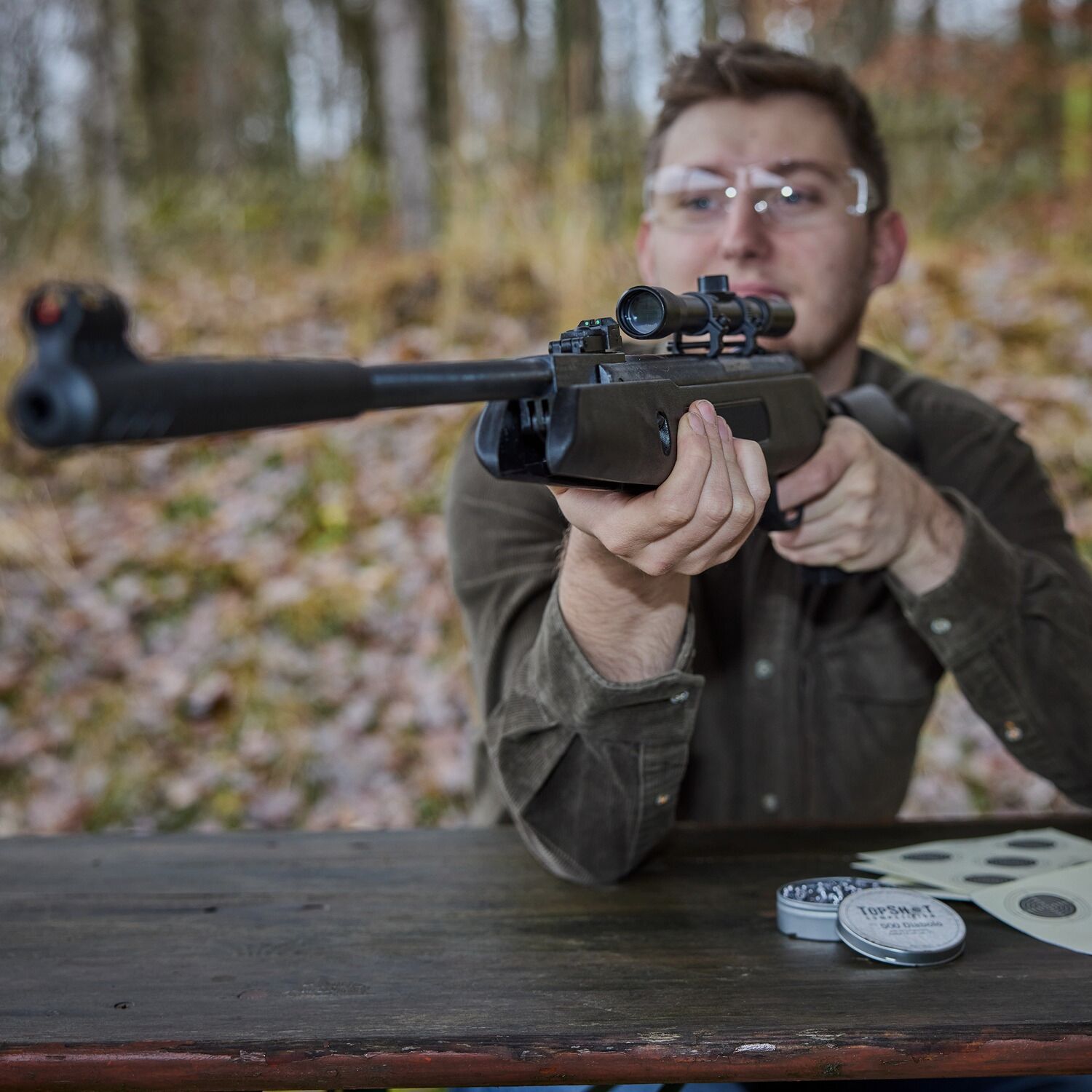 Mercury air rifle Chili Edge Set, cal. 4.50