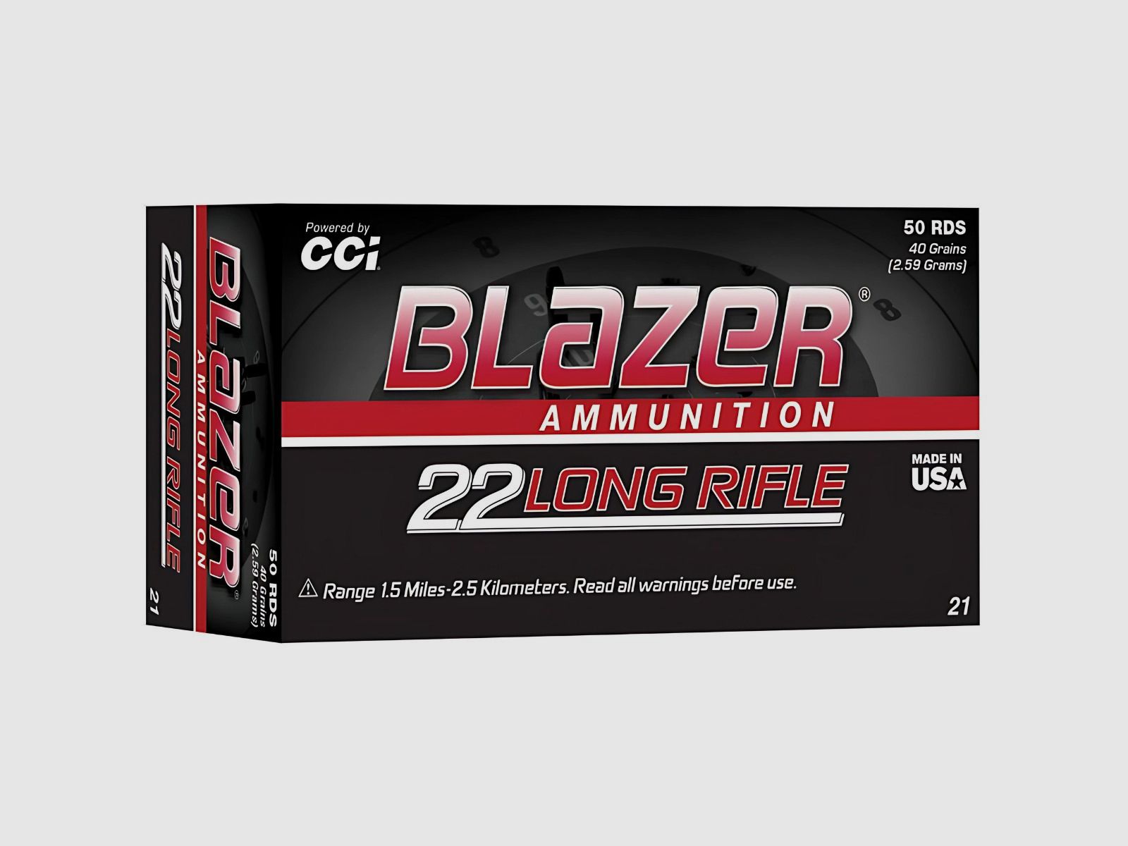 .22 LR CCI Blazer HV 40gr, afbeelding 1 van 2