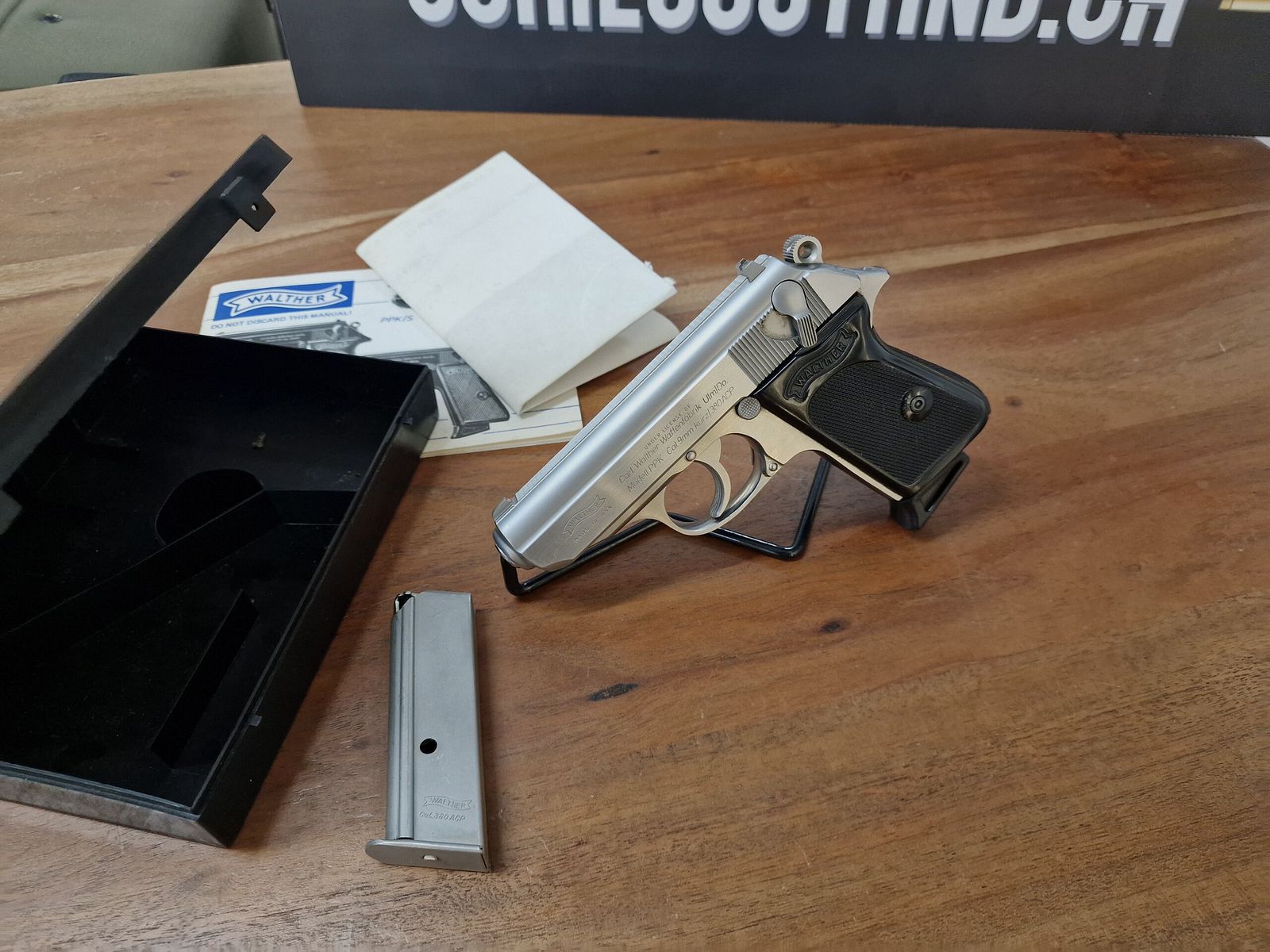 Walther – Pistole / PPK / Stainless Steel / .380 ACP / Occ., Bild 1 von 6