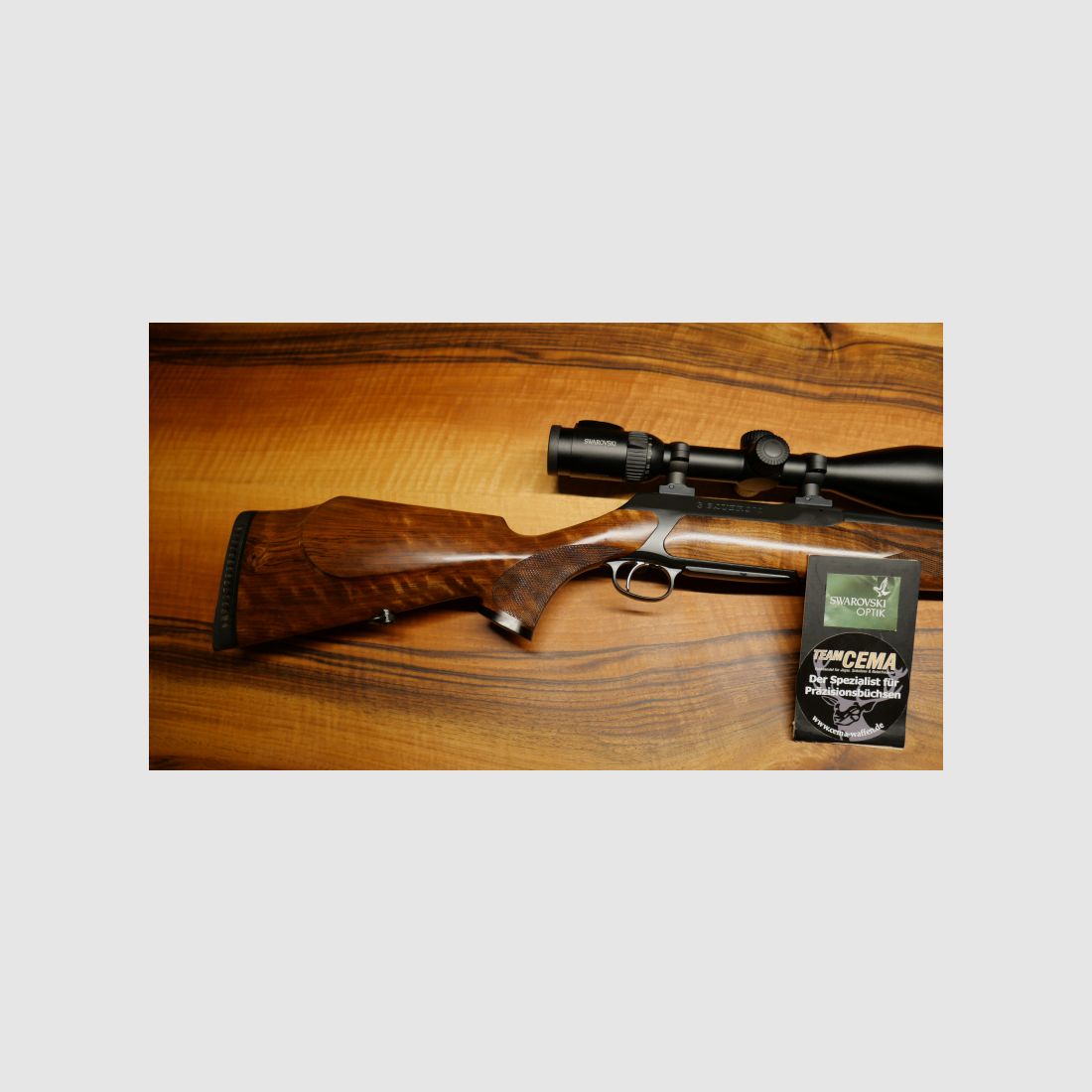 Sauer & Sohn S 202 Eckernförder Fertigung, cal. 308 Win. LINKSHAND, Swarovski Z8i van TEAM-CEMA.DE, afbeelding 2 van 6