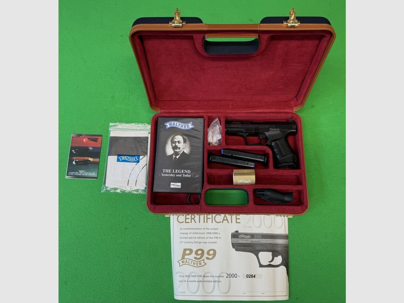 Edición Millennium Walther P99 1 de 2000 ejemplares