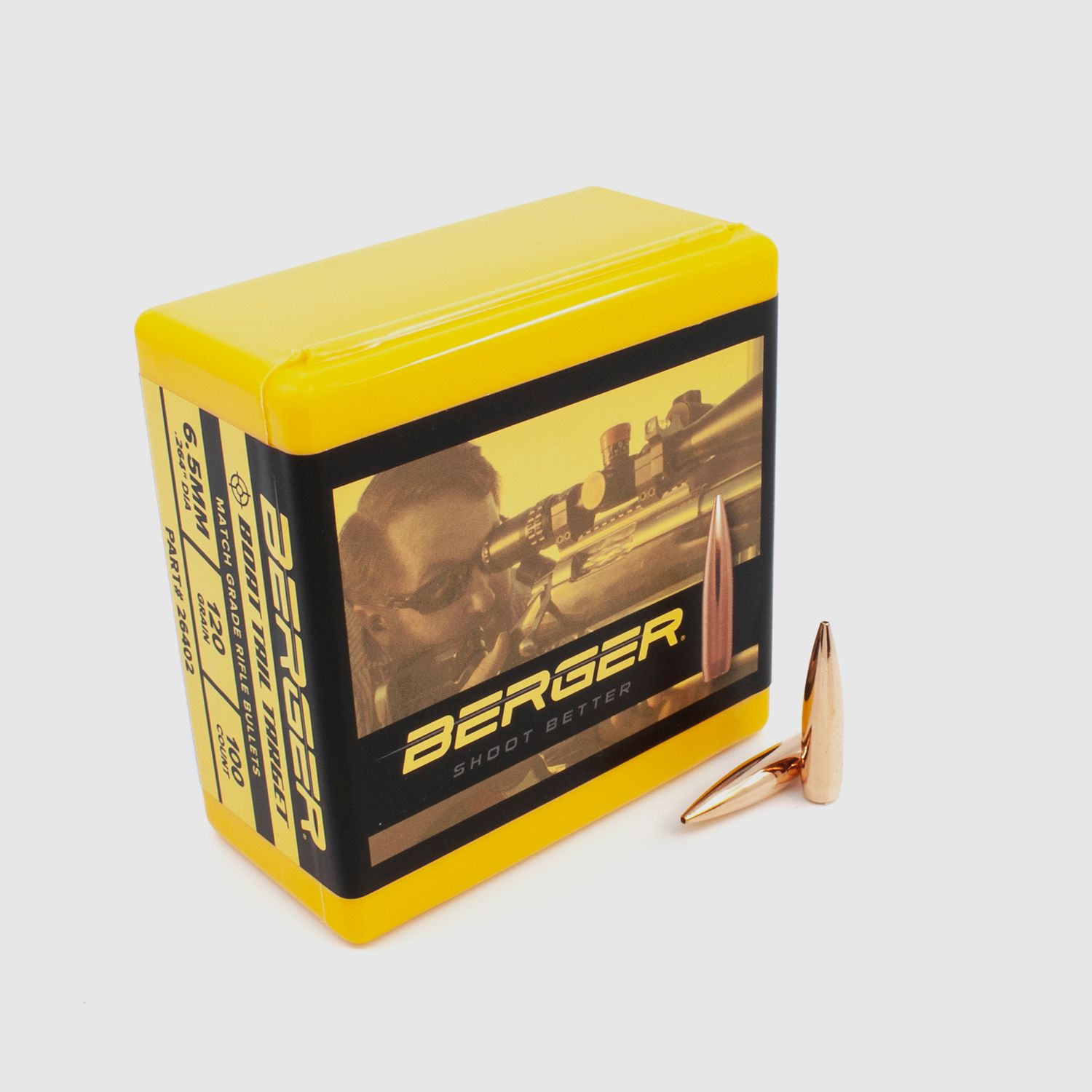 Berger Geschoss 6,5mm/.264 BT Target 120GR 100 Stück