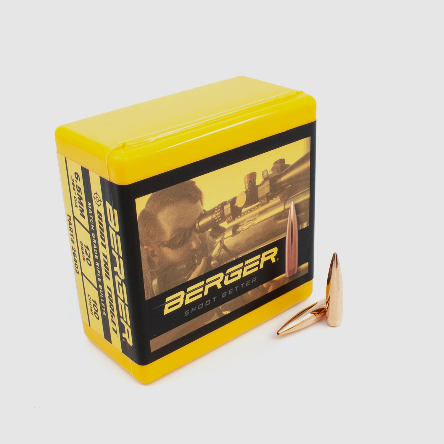 Berger Bullet 6.5mm/.264 BT Target 120GR 100 pieces