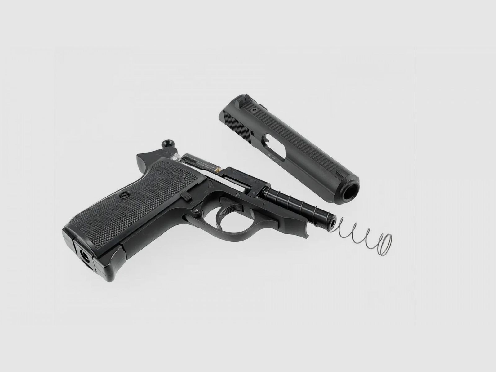 Walther PPK CO2-Pistole mit Stahlkugeln, Bild 5 von 6