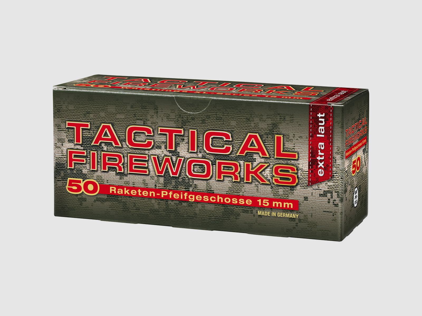 Tactical Raketen-Pfeifpatronen - 15 mm extra laut (a50 stk)