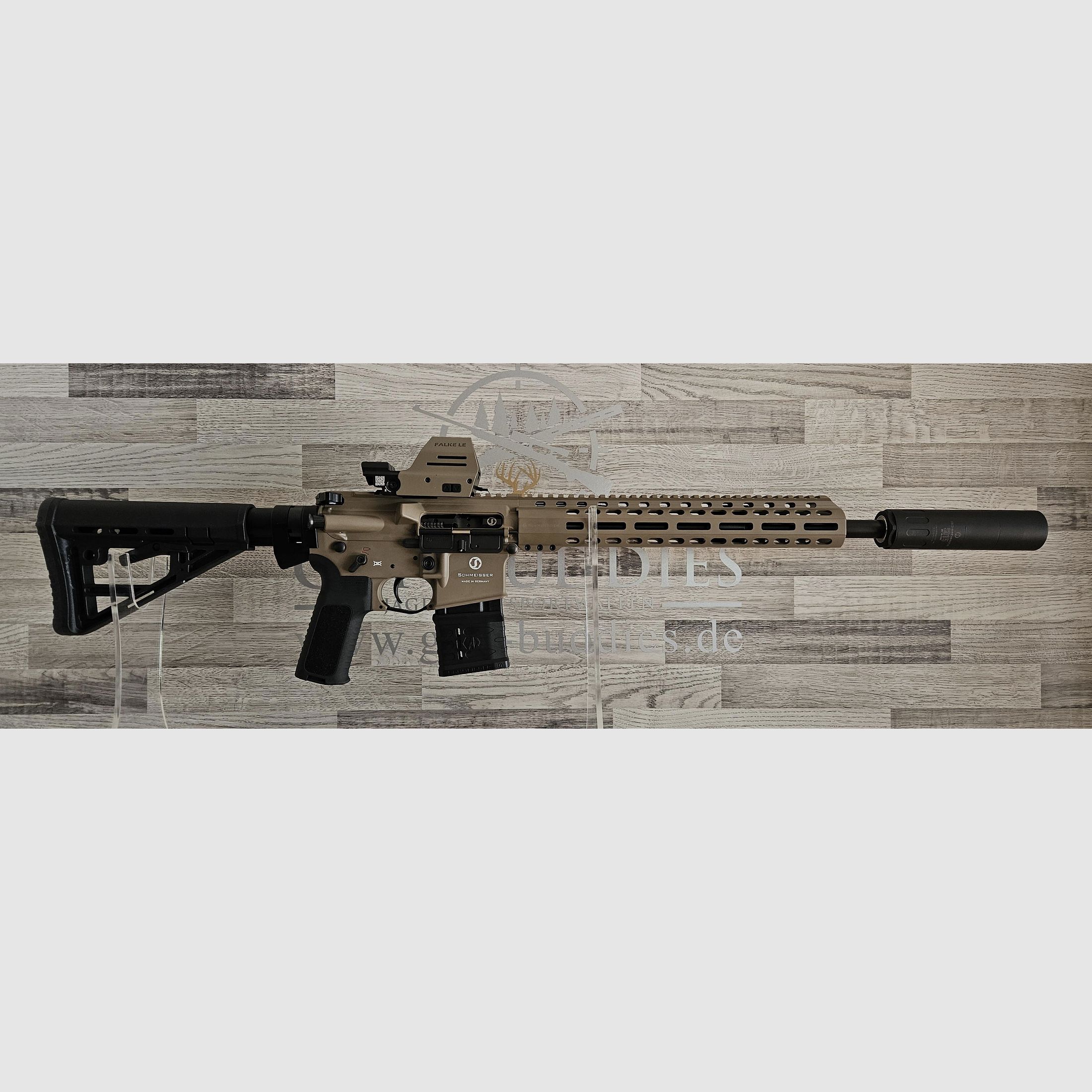 Schmeisser AR-15 M4FL FDE 14,5" Cal. .223Rem. - complete set - free shipping - new from specialist dealer