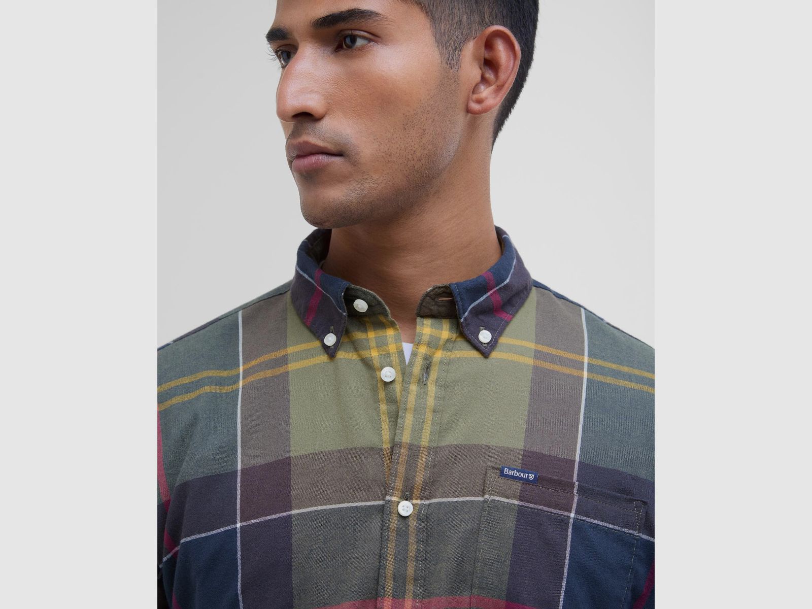 BAROUR Shirt Glendale Tailored Classic Tartan