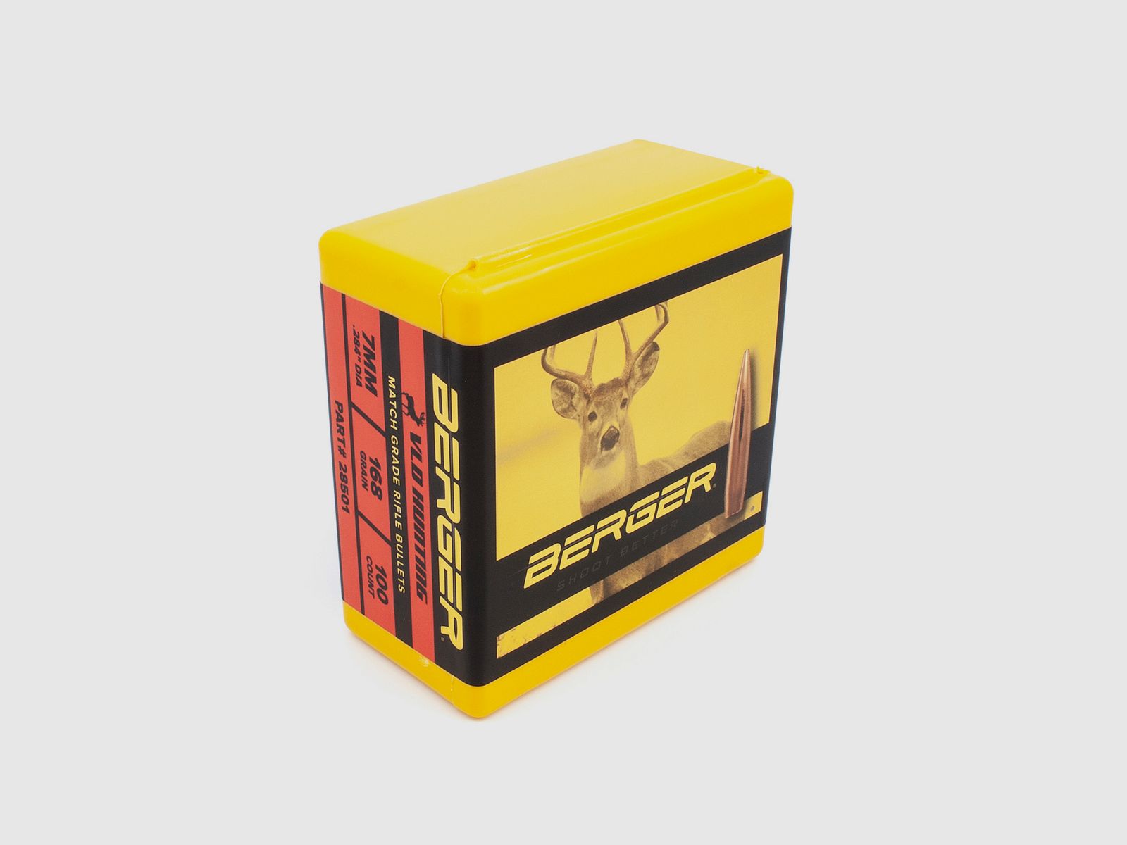 Berger Geschoss 7mm/.284 VLD Hunting 168GR 100 Stück