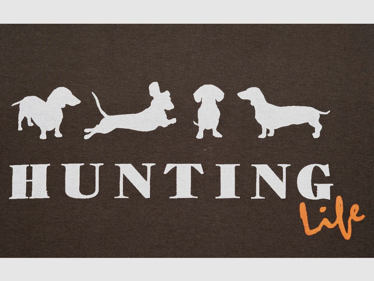 Hubertus T-shirt Hunting Life, olive, image 2 sur 2