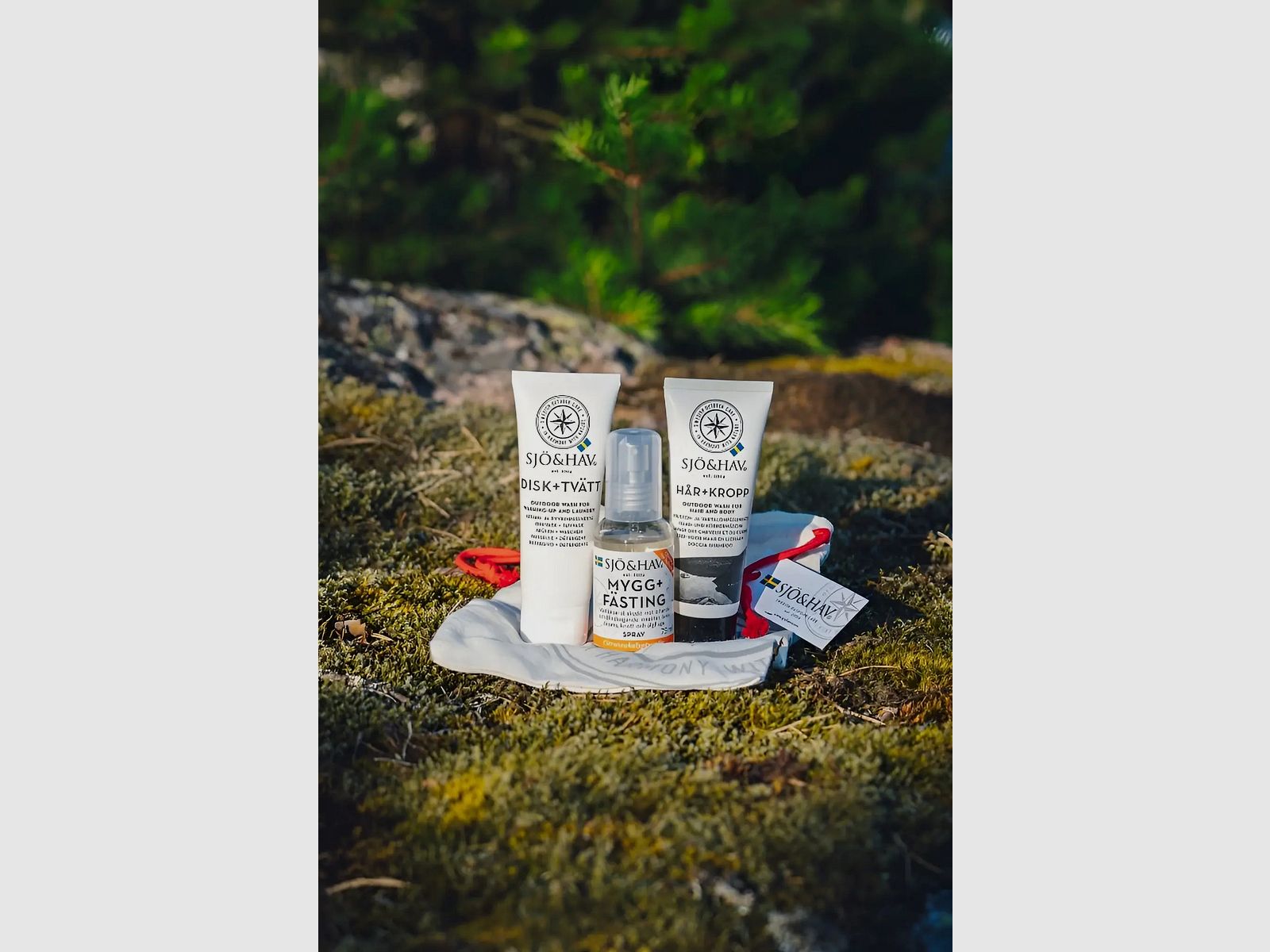 Sjö&Hav Pielęgnacja Ciała Wilderness Set 1 3 x 75 ml