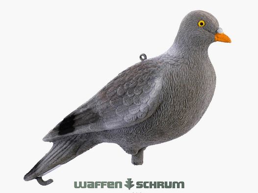 Vollkörper-Locktaube beflockt