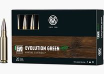RWS EVO GREEN 9g/139grs - 20 pcs .308Win; .308 7.62x51mm