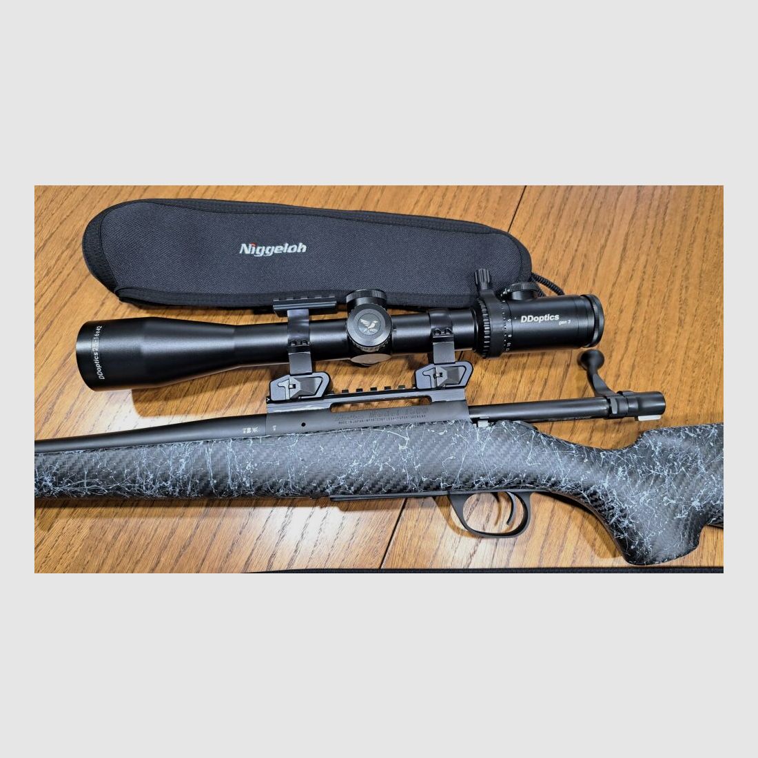 HOWA Superlite + DDOPTICS Zielfernrohr + INNOMOUNT Montage + A TECSchalldämpfer + ....
