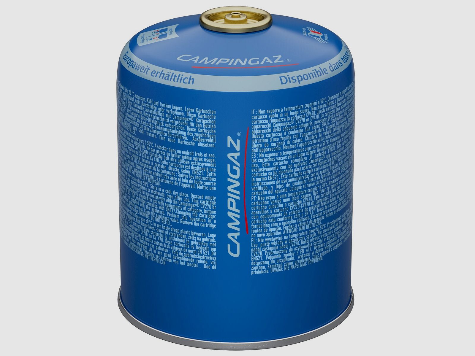 Cartuccia di gas CV 470 Plus 450 g, immagine 3 di 3