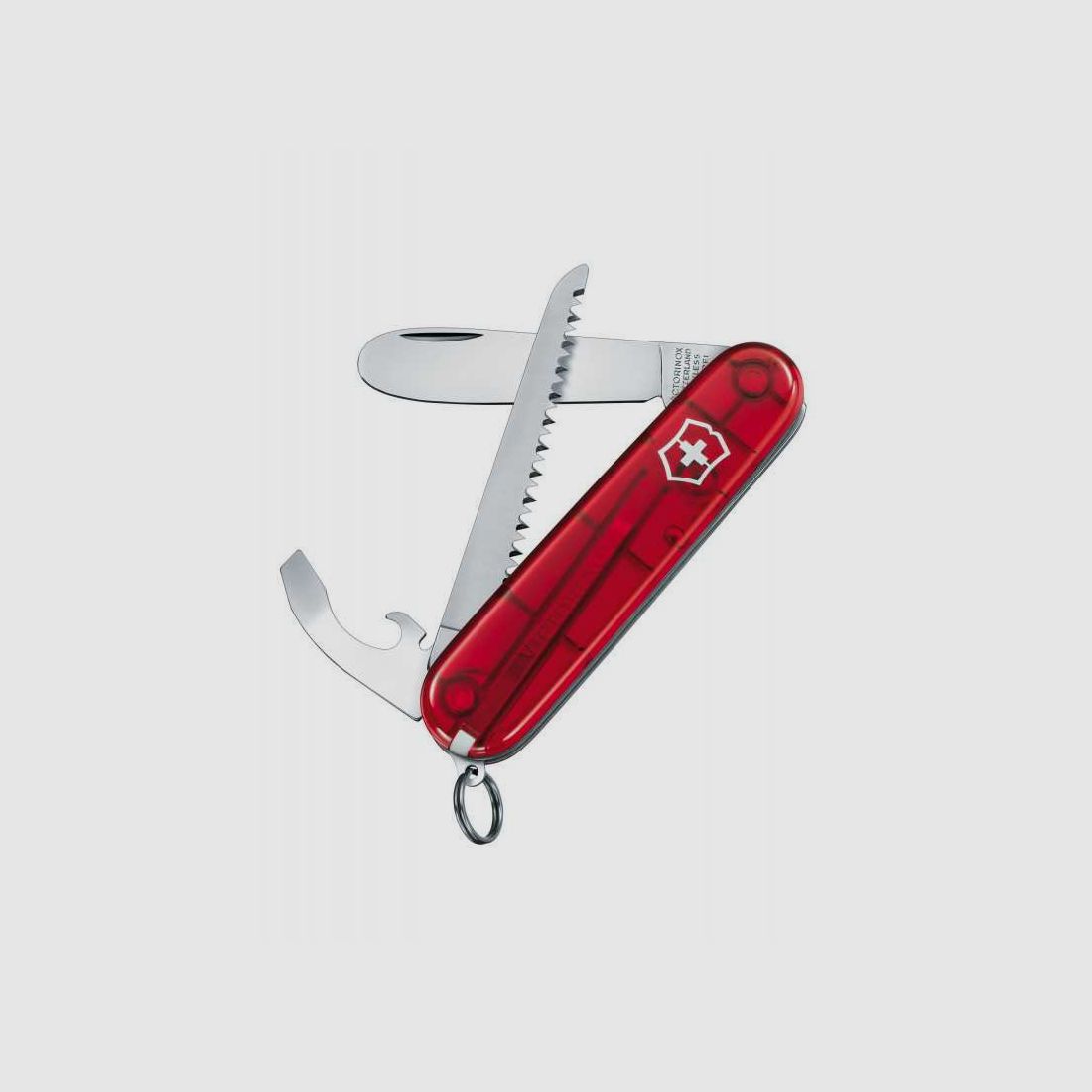 Victorinox Taschenmesser transparent/rot My First Vx