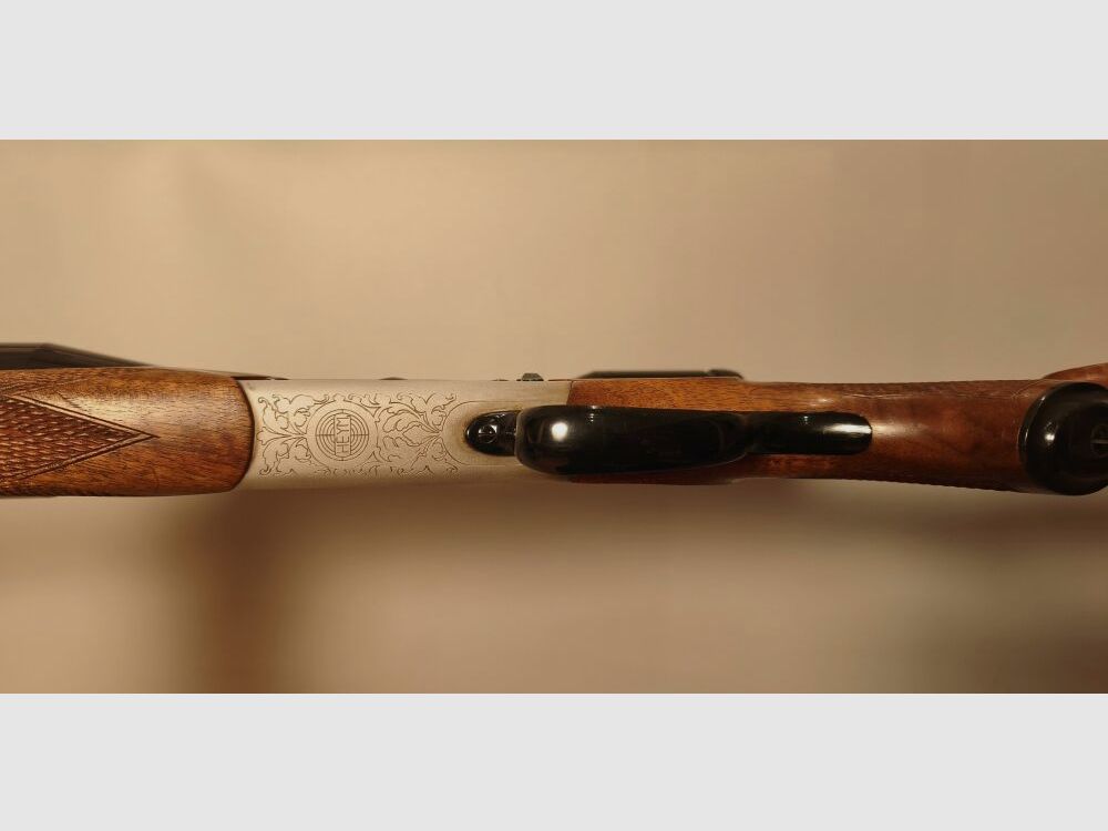 Heym 22S BBF Bockbüchsflinte .222RemMag 16/70 mit Swarovski 8x56 Zielfernro .222RemMag;16/70