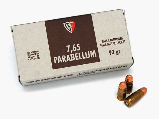 7,65 Para FIOCCHI FMJ 93 grs
