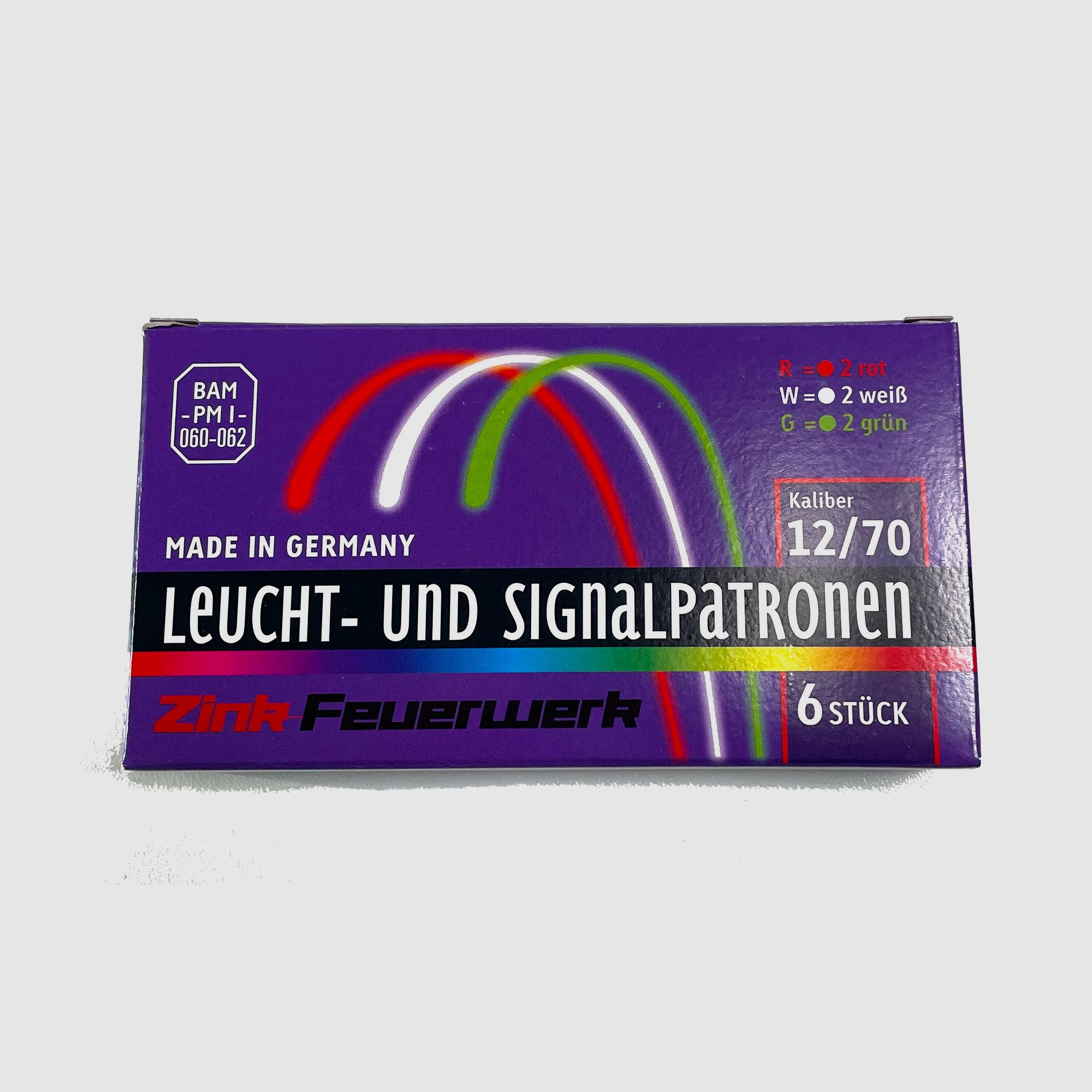 Cartuchos de luz ZINK Cal. 12/70 6 unidades 48181000