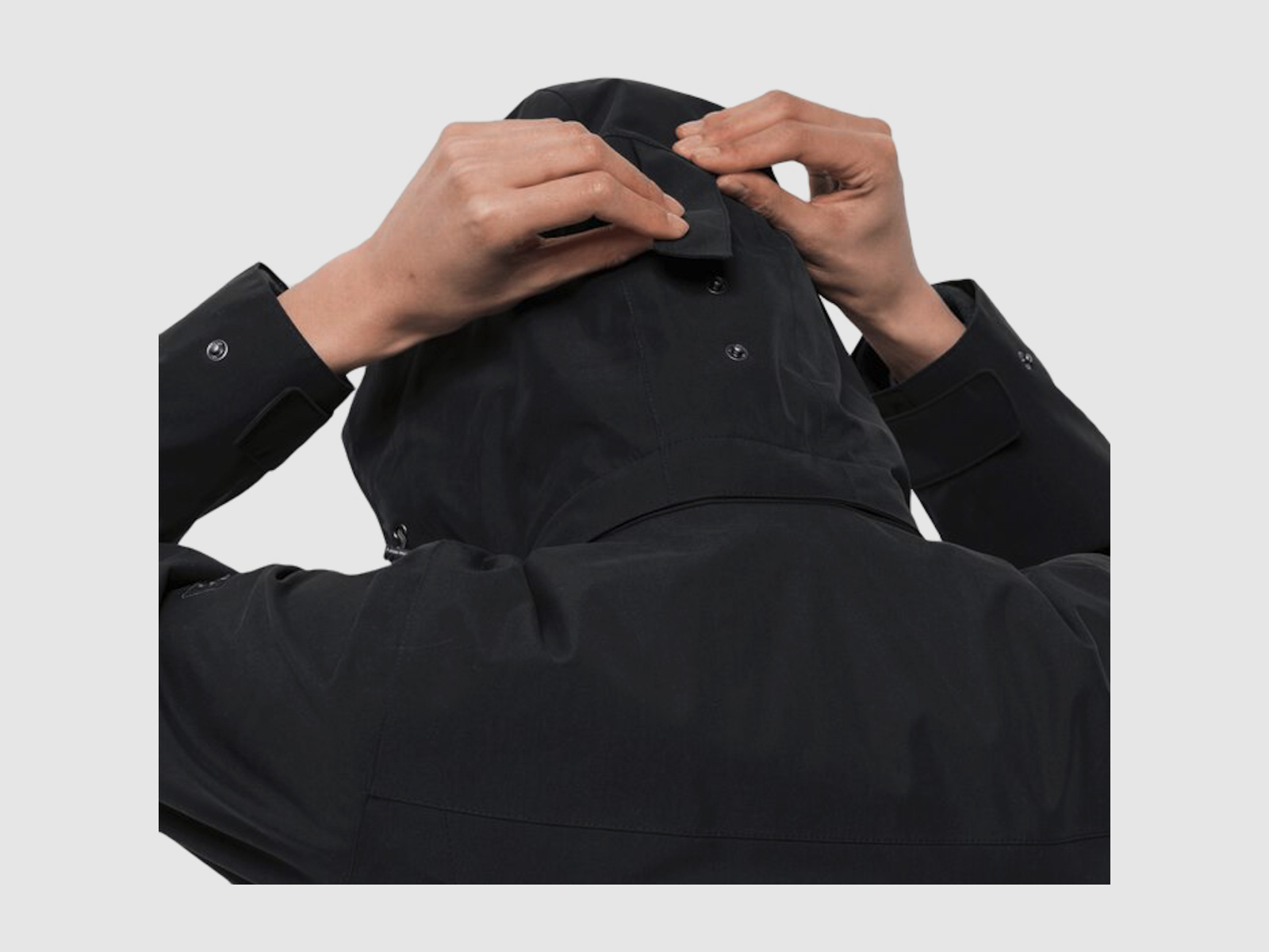 JACK WOLFSKIN Mantel Ottawa 3in1 Damen Schwarz