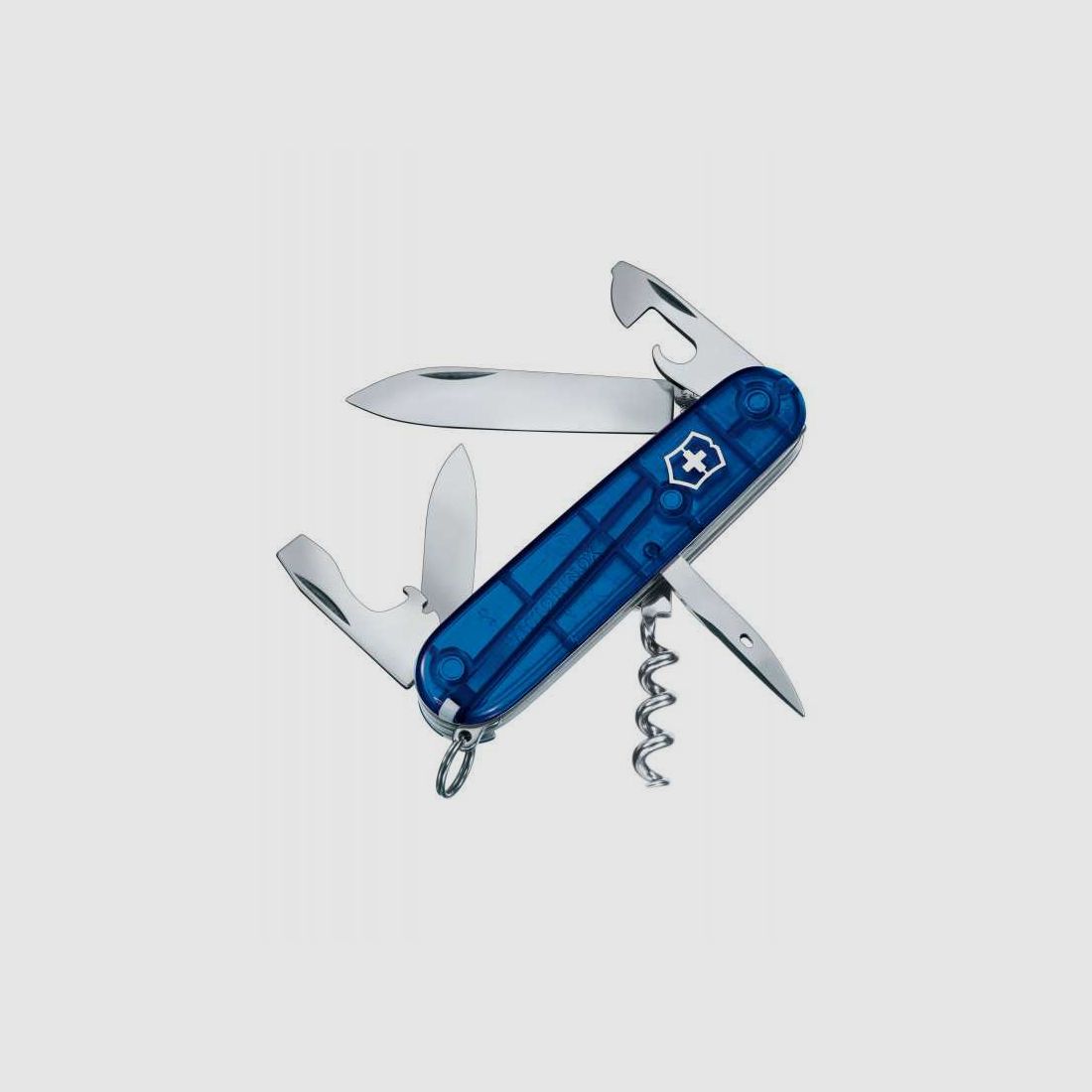 Victorinox Officer's Knife Spartan, blue transparent