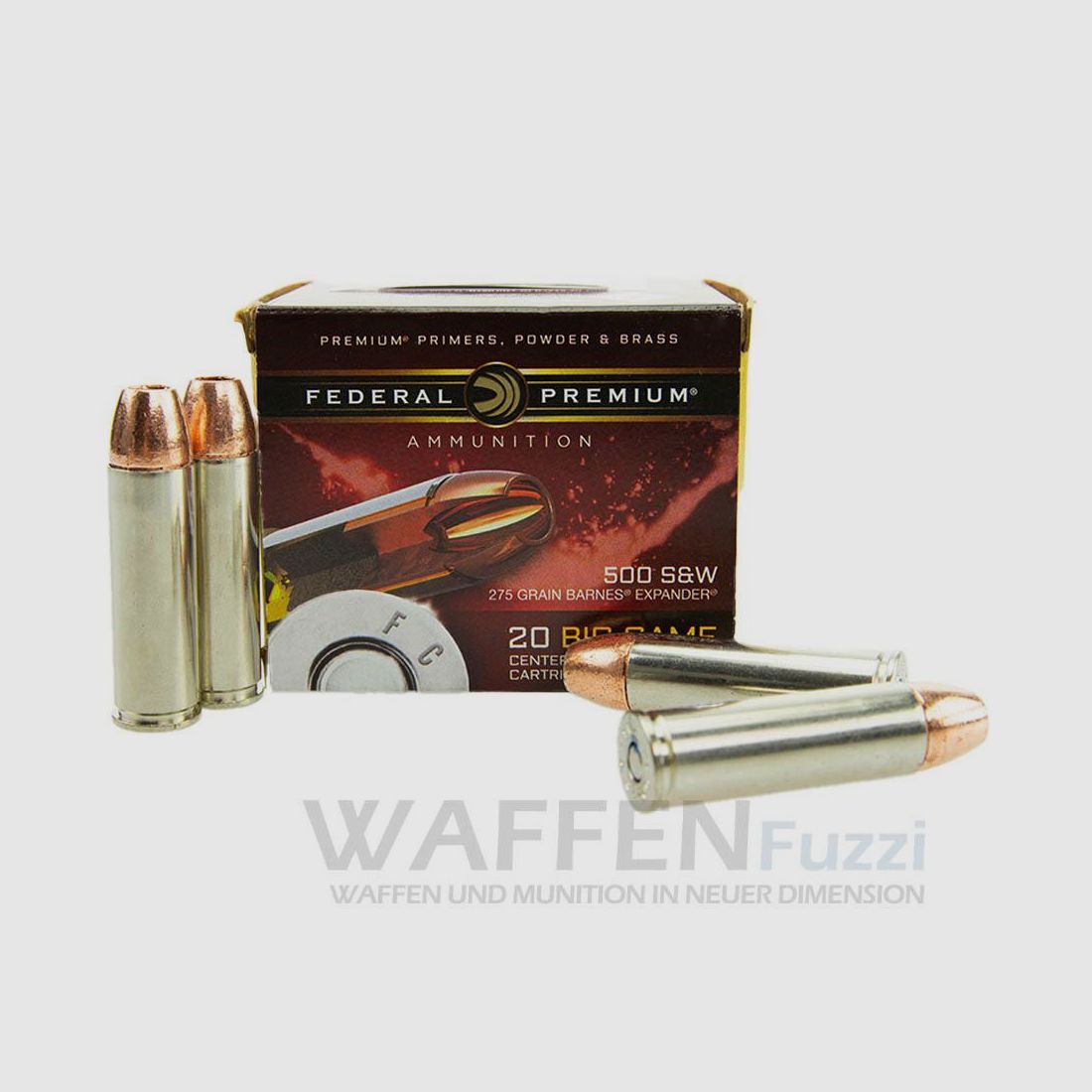Federal Premium Barnes Expander .500 S&W 275GR HP