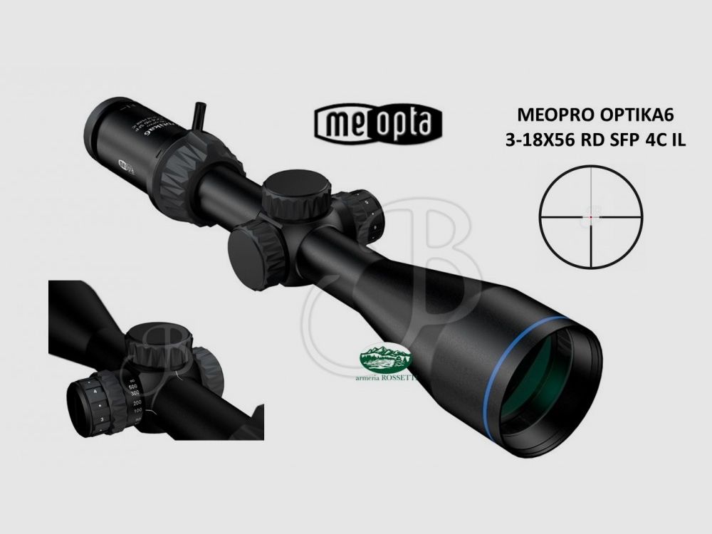 MEOPTA MEOPRO OPTIKA 6 3-18X56 RD SFP 4C beleuchtet, Bild 1 von 2