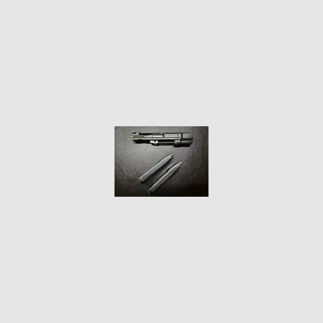 Brünner CZ Kadet 75 pistol with interchangeable barrel .22lr and a lot of accessories