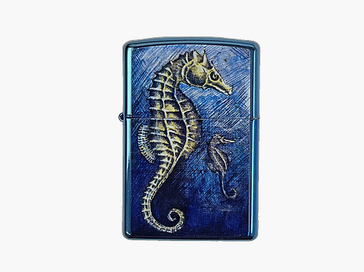 Zippo Feuerzeug Guy Harvey Motiv Seahorse