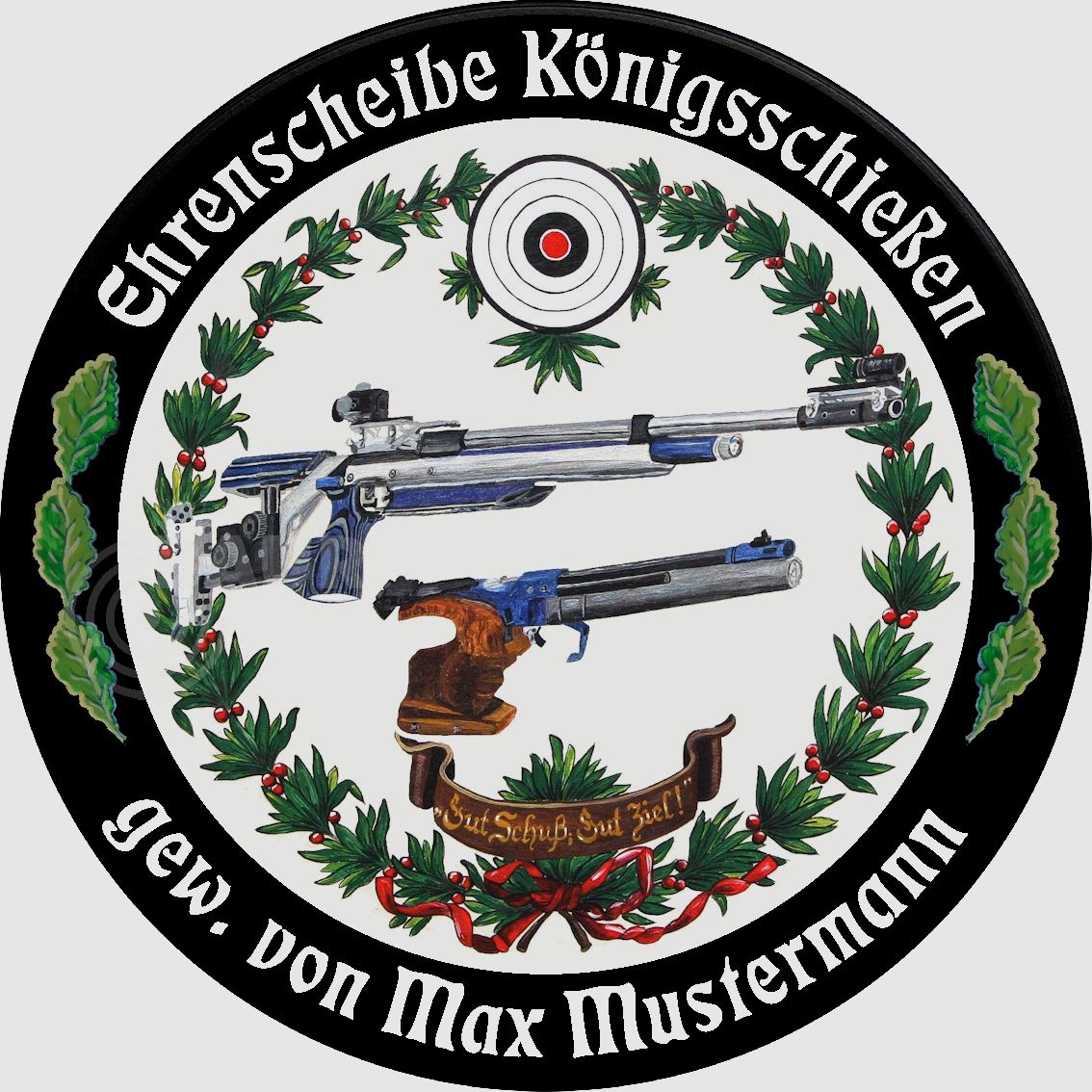 Schützenscheibe ECO-LINE Motiv 006, billede 2 af 6
