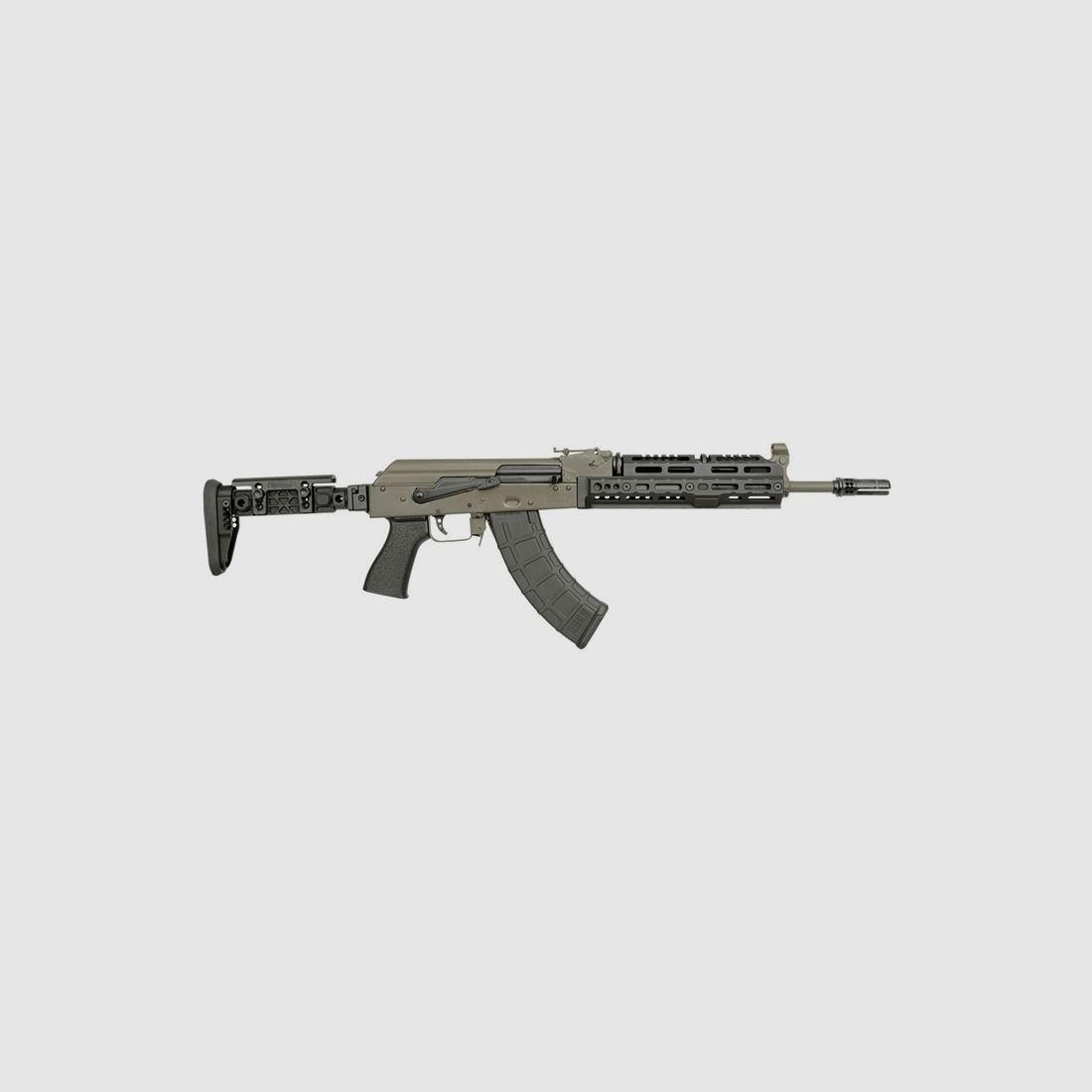 MIDWEST INDUSTRIES AK ALPHA SERIES M-LOK HANDGUARD 10,0″, immagine 1 di 2