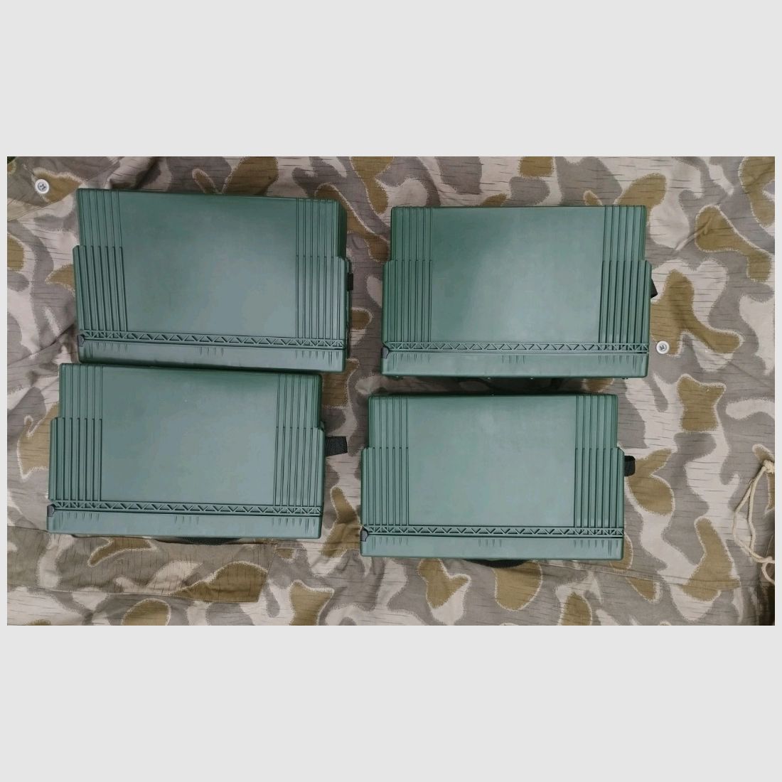 Original Bundeswehr Munitionskiste M2A1 plastic ammo box new model lot