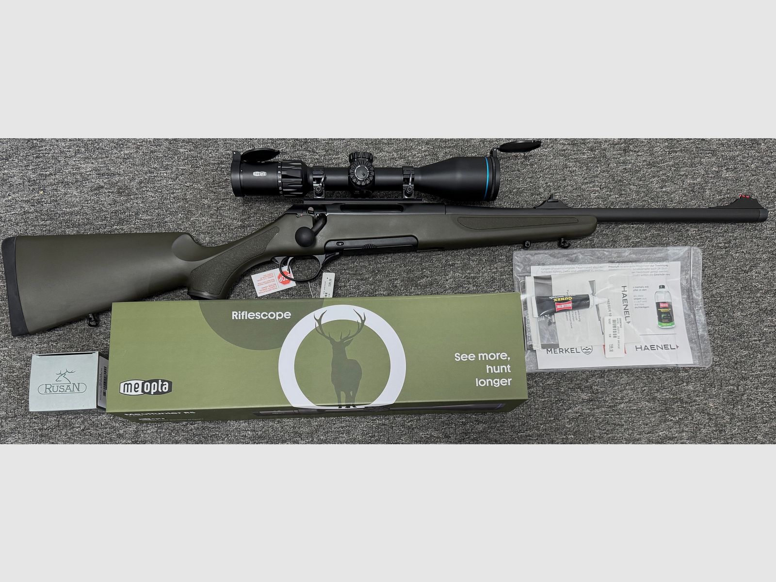 Haenel Jaeger 10 .308 + Meohunter R5 3-15x50