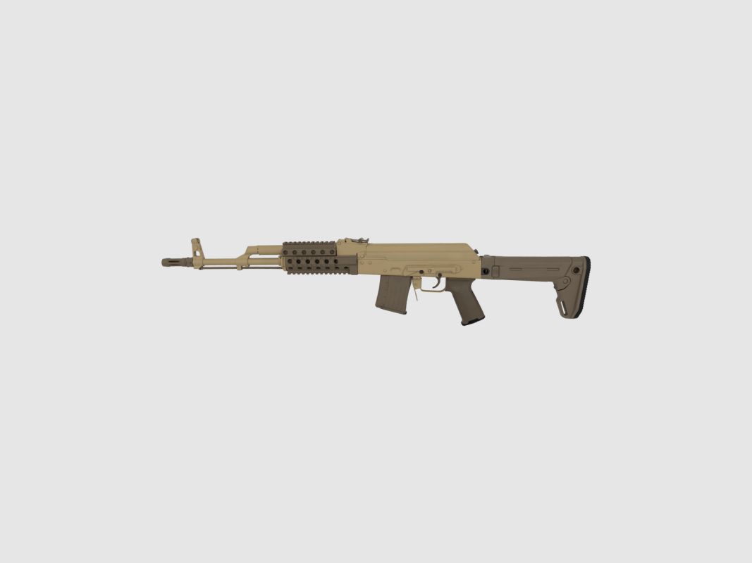 Sportlich zugelassen WBP Jack Tactical Cerakote Sand AK AKM Kalaschnikow .223 Remington