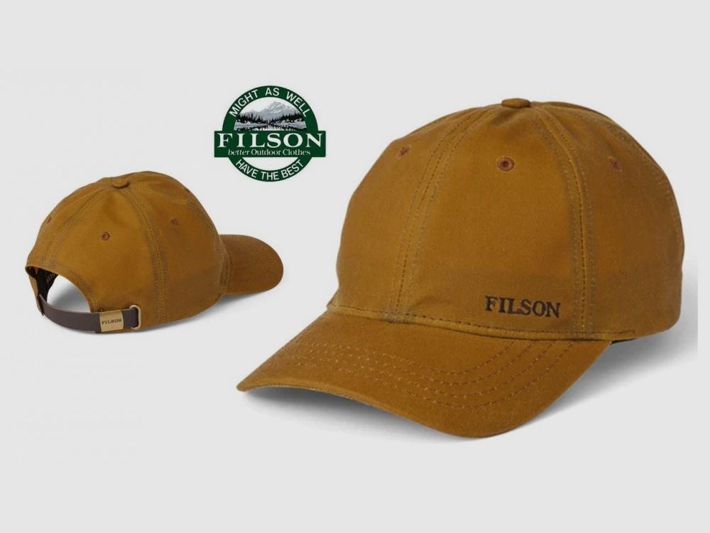 FILSON Hut Oil Tin Low Profile Farbe Tan
