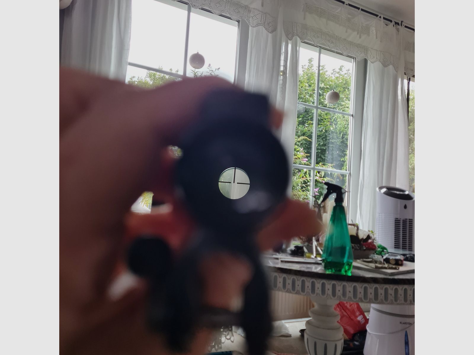 Hensoldt Wetzlar Klein-Dialyt 2¾× scope No. 38690 with mount